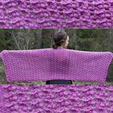 Load image into Gallery viewer, Hourglass Stole Crochet Kit
