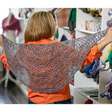 Load image into Gallery viewer, Kitty Wink Shawl PDF Knitting Pattern

