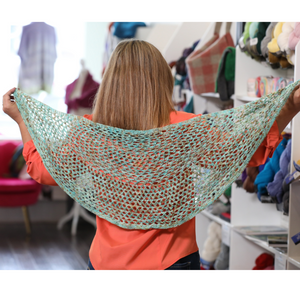 Kitty Wink Shawl Printed Knitting Pattern