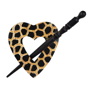 Knitter's Pride Exotica Cupid Shawl Pin for knitted or crocheted garments.