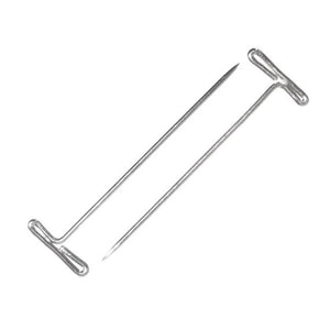 Knitter's Pride 2 Steel T-Pins for blocking knitting and crochet proejcts