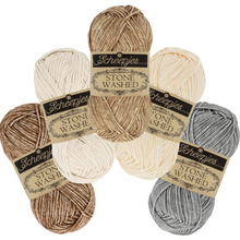 Load image into Gallery viewer, Log Cabin Blanket Crochet Kit
