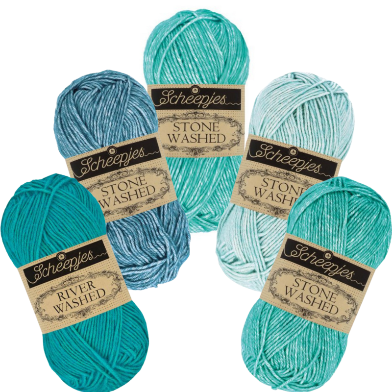Log Cabin Blanket Knit Kit