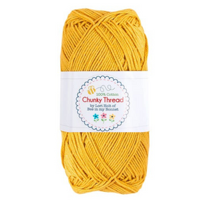 Crochet Thread Meggy, 295 Yards, 50 G, Cotton, Yarn, Golden Thread,  Metallic, Doily Thread, Blanket Thread, Yellow Thread, Christmas Colors 