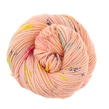 Load image into Gallery viewer, Skein of Madelinetosh TML Triple Twist Worsted weight yarn in color Kauai (Pink) for knitting and crocheting.
