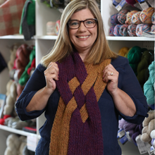 Load image into Gallery viewer, Magic Weave Scarf PDF Knitting Pattern
