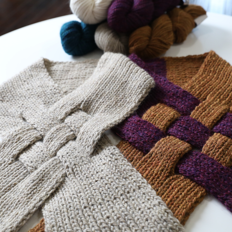 Magic Weave Scarf Knit Kit