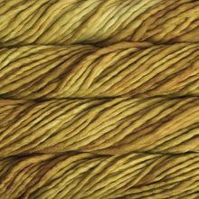 Load image into Gallery viewer, Skein of Malabrigo Rasta Super Bulky weight yarn in color Frank Ochre (Yellow) for knitting and crocheting.
