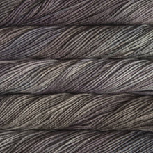 Load image into Gallery viewer, Skein of Malabrigo Rios Worsted weight yarn in color Winter Lake (Gray) for knitting and crocheting.
