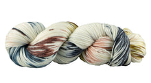 Load image into Gallery viewer, Skein of Manos del Uruguay Feliz Space-Dyed DK weight yarn in the color Log Cabin (Multi) for knitting and crocheting.
