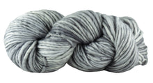 Load image into Gallery viewer, Skein of Manos del Uruguay Franca Super Bulky weight yarn in color Menhir (Gray) for knitting and crocheting.
