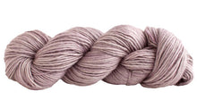 Load image into Gallery viewer, Skein of Manos del Uruguay Silk Blend DK weight yarn in the color Shale (Pink) for knitting and crocheting.
