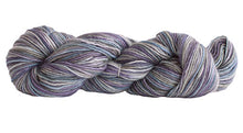 Load image into Gallery viewer, Skein of Manos del Uruguay Silk Blend Space-Dyed DK weight yarn in the color Abalone (Gray) for knitting and crocheting.
