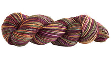 Load image into Gallery viewer, Skein of Manos del Uruguay Silk Blend Space-Dyed DK weight yarn in the color Woodland (Brown) for knitting and crocheting.
