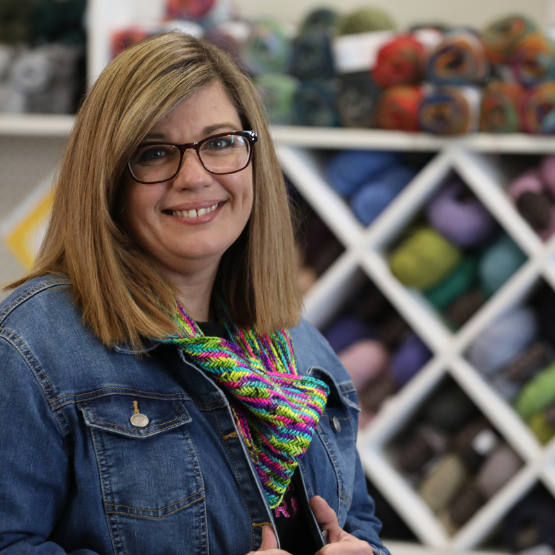 Neon Dreams Cowl Knit Kit