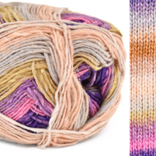 Load image into Gallery viewer, Absolute Fantasy Entrelac Hat and Fingerless Mitts Set Knit Kit
