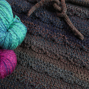 Off The Rails Cowl PDF Knitting Pattern