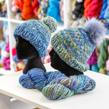 Load image into Gallery viewer, One Big Happy Basic Colorwork Hat Kit
