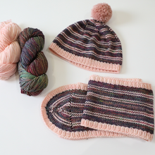 Load image into Gallery viewer, Osborn Hat &amp; Scarf Printed Knitting Pattern
