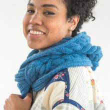 Load image into Gallery viewer, Perry Hooded Scarf Knit Kit
