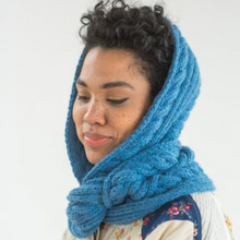 Load image into Gallery viewer, Perry Hooded Scarf Knit Kit
