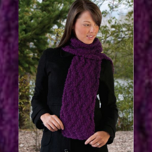 Ripple Rib Scarf Knit Kit