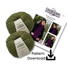 Load image into Gallery viewer, Ripple Rib Scarf Knit Kit

