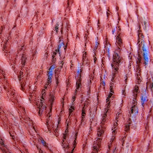 Load image into Gallery viewer, Skein of Rowan Felted Tweed DK DK weight yarn in the color Peach (Orange) for knitting and crocheting.

