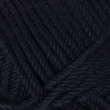 Load image into Gallery viewer, Skein of Rowan Handknit Cotton DK weight yarn in the color Black (Black) for knitting and crocheting.
