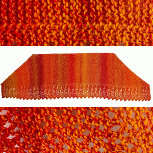 Solar Wave Shawl Knit Kit