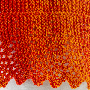 Solar Wave Shawl Knit Kit