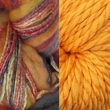 Load image into Gallery viewer, Strawberry Fluff Cowl Knit Kit
