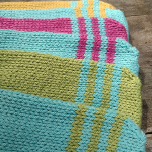 One Big Happy Basic Striped Mittens Knit Kit