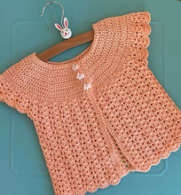 Load image into Gallery viewer, Baby/ Toddler Swing Set Cardigan Crochet Kit
