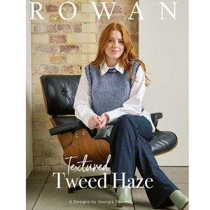 Textured Tweed Haze Collection Pattern Book from Rowan