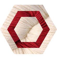 Load image into Gallery viewer, Vintage Hexagon Stocking Crochet Kit
