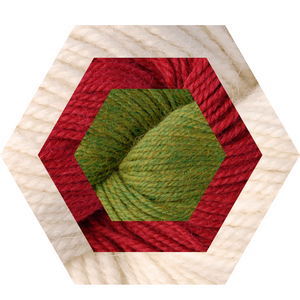 Vintage Hexagon Stocking Crochet Kit