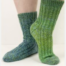 Load image into Gallery viewer, Winding Road Socks Knit Kit
