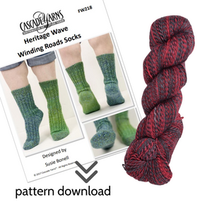 Winding Road Socks Knit Kit