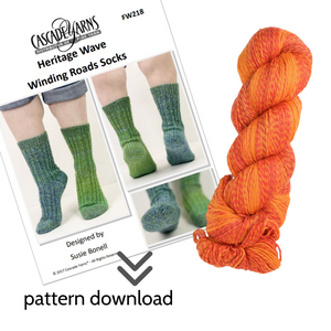 Winding Road Socks Knit Kit