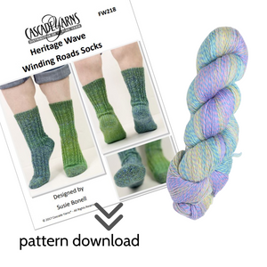 Winding Road Socks Knit Kit