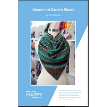 Load image into Gallery viewer, Woodland Garden Shawl PDF Crochet Pattern
