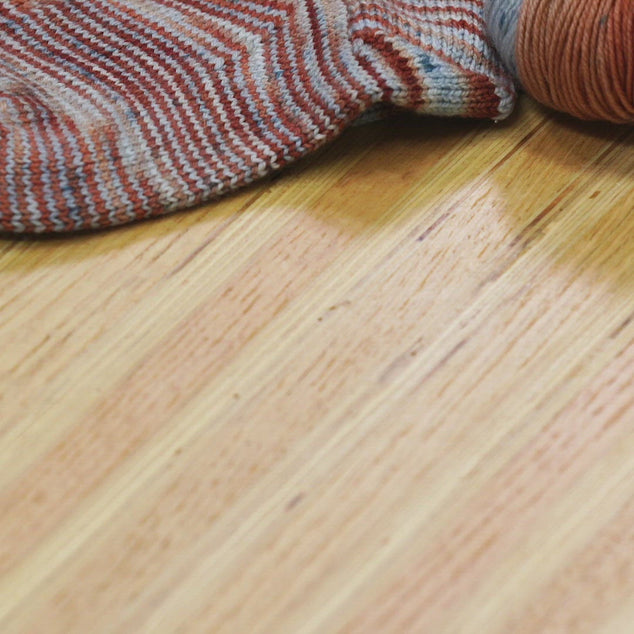 A video introduces the Sock Knitalong with Jenny Fish from One Big Happy Yarn Co.